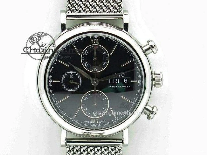 MIROTIME 0104 Big Pilot “Markus Buhler” IW5003 Turbine Movement On Black Strap A Unique 7378